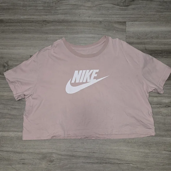 Lot Of 4 Nike Womens Loose Fit Crop T-Shirts Sz L - Picture 5 of 5